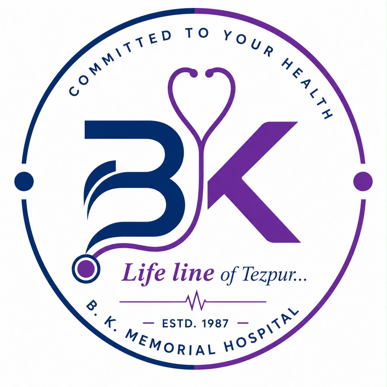 B. K. Memorial Hospital Logo